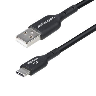 Cable usb tipo a a usb tipo c startech 3m – macho – macho – negro