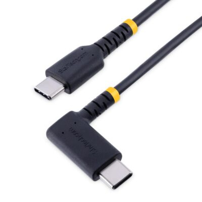Cable usb tipo c startech 2m – macho – macho – negro