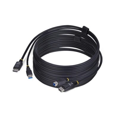 Cable displayport – usb tipo a a displayport – usb tipo b startech 3m – macho – macho – negro