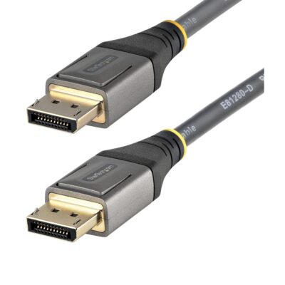 Cable displayport 8k startech 0.30m – macho – macho