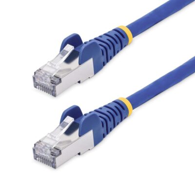Cable de red startech latiguillo rj45 lszh s – ftp cat8 0.50m azul