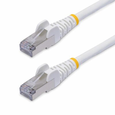 Cable de red startech latiguillo rj45 lszh s – ftp cat8 12m blanco