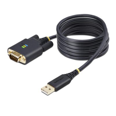Cable usb tipo a a rs232 db9 startech 2m – macho – macho