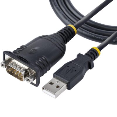 Cable usb tipo a a rs232 db9 startech 1m – macho – macho