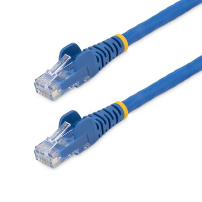 Cable de red startech latiguillo rj45 lszh u – utp cat6 3m azul