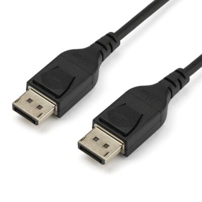 Cable displayport startech 1m – macho – macho – negro