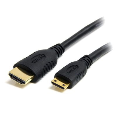 Cable mini hdmi a hdmi startech 1m – macho – macho – negro
