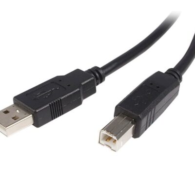 Cable usb tipo a a usb tipo b startech 1m – macho – macho – negro