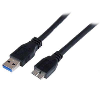 Cable usb tipo a a micro usb tipo b startech 1m – macho – macho – negro