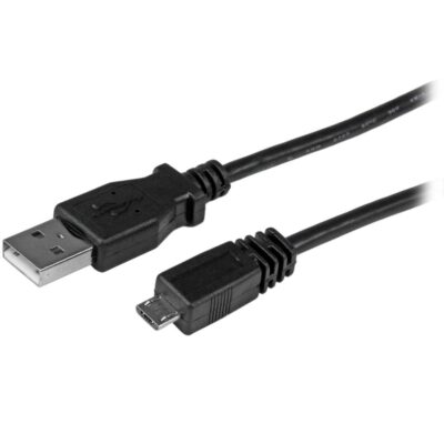 Cable usb tipo a a micro usb tipo b startech 1m – macho – macho – negro