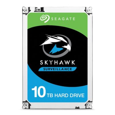 Disco duro interno hdd seagate skyhawk st10000ve0008 10tb 3.5 pulgadas – 256mb – sata3