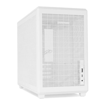 Caja ordenador gaming nox hummer refresh matx blanca
