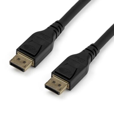 Cable displayport startech 5m – macho – macho – negro