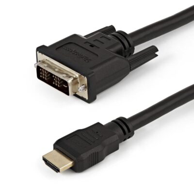 Cable hdmi a dvi – d startech 1.5m – macho – macho – negro
