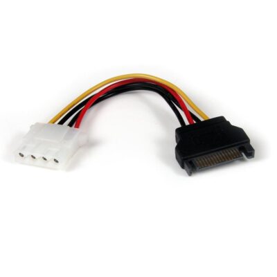 Adaptador molex lp4 a sata startech 0.15m – hembra – macho