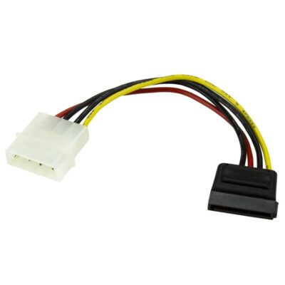 Adaptador lp4 a sata startech 0.15m – hembra – macho