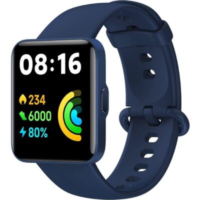 Reloj xiaomi smartwatch redmi watch 2 lite – notificaciones – frecuencia cardiaca – gps – azul