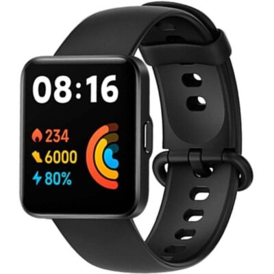 Reloj xiaomi smartwatch redmi watch 2 lite – notificaciones – frecuencia cardiaca – gps – negro