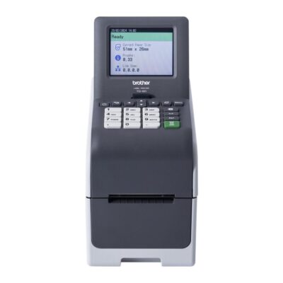 Impresora de etiquetas y tickets brother td – 2350dsa203 termica directa – usb tipo c – red – wifi – bluetooth