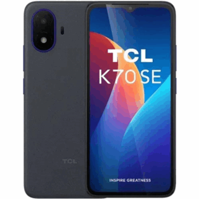 Telefono movil smartphone tcl k70 se – 4gb – 64gb – 6.56 pulgadas – negro