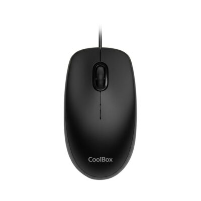 Mouse raton coolbox usb 01 1600 dpi negro