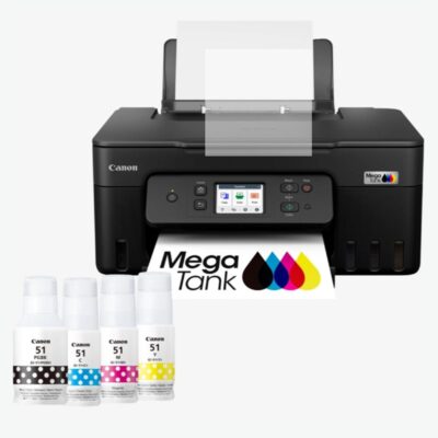 Multifuncion canon pixma g3590 megatank inyeccion color a4 – 11ipm – tactil – wifi – duplex impresion