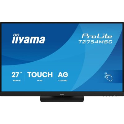 Monitor led 27 pulgadas iiyama t2754msc – b2ag ips – fhd – hdmi – vga – 83hz – 4ms – vesa 100×100