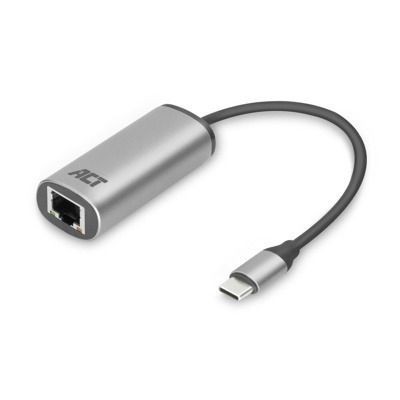Adaptador act connectivity usb – c a rj45 ethernet 2.5gb