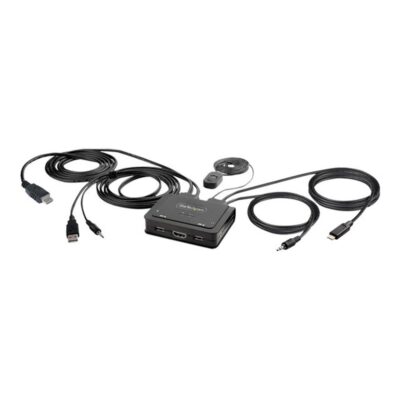 Switch kvm startech c2 – h46 – uac – cbl – kvm