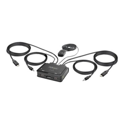 Switch kvm startech c2 – d46 – uc2 – cbl – kvm