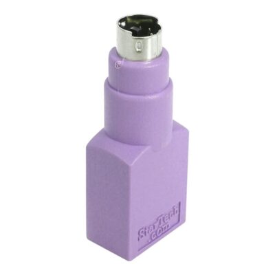 Adaptador ps – 2 a usb tipo a startech macho – hembra purpura