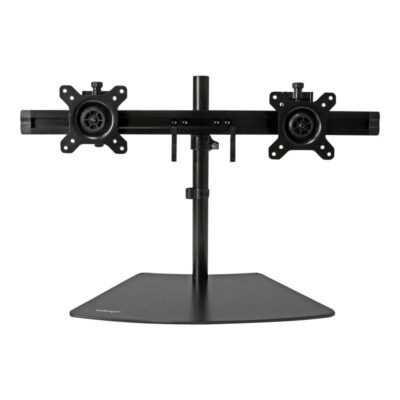 Soporte mesa startech vesa hasta 24 pulgadas 100x100mm max 8kg brazo doble
