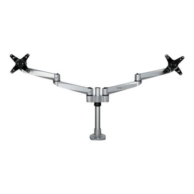 Soporte mesa startech vesa hasta 27 pulgadas 100x100mm max 20kg brazo doble
