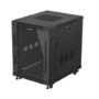 Armario rack phoenix 15u 600x800 servidor 19'' alta densidad negro
