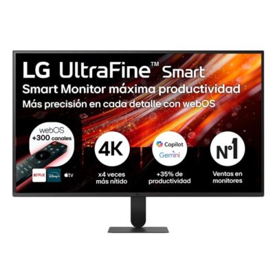 Monitor lg 32u701sb – b 31.5 pulgadas 4k uhd 60hz