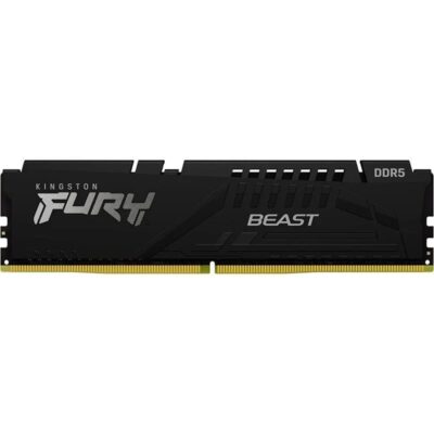 Memoria ram ddr5 8gb kingston – 5600 mhz – pc5 – 44800 – fury beast – cl36 – 1.25v – am5