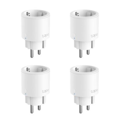 Enchufe inteligente wifi tp – link tapo p115 pack 4 unidades