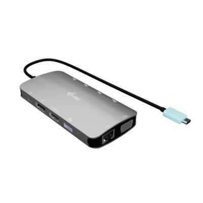 Docking station i – tec usb tipo c 10 en 1 + cargador universal 100w