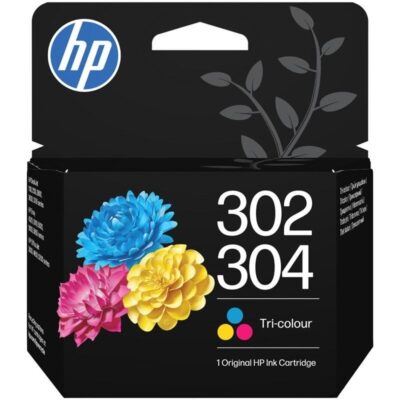 Cartucho tinta hp 302 – 304 tri – color
