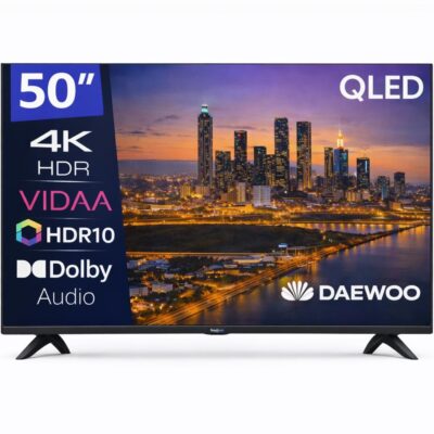Tv daewoo 50 pulgadas qled 4k uhd – 50vb56qv – smart tv