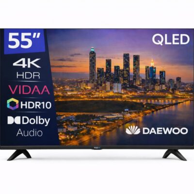 Tv daewoo 55 pulgadas qled 4k uhd – 55vb56qv – smart tv