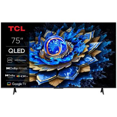 Tv tcl 75 pulgadas qled 4k uhd – 75t69c – google tv