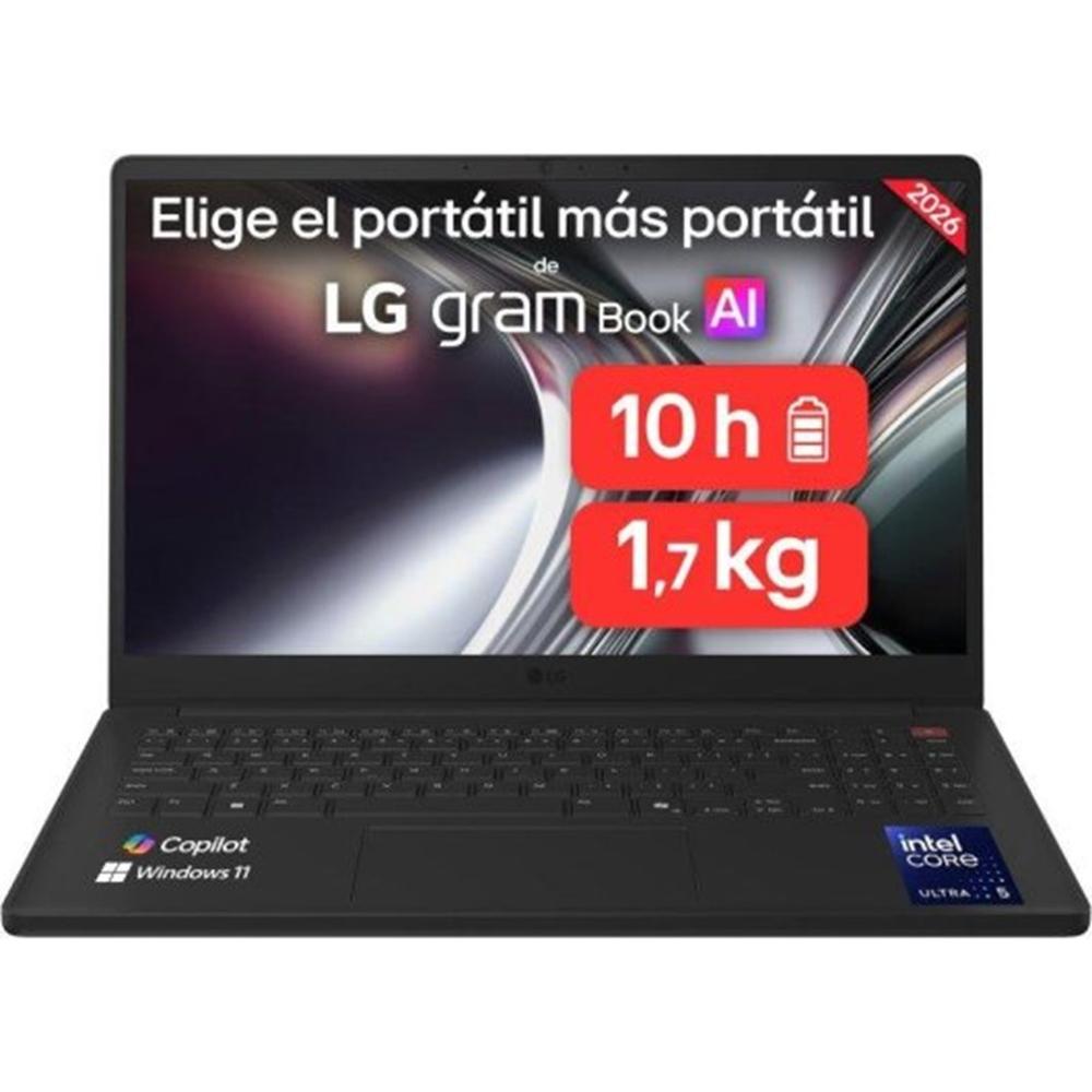 Portatil lg gram book 15u50u - g.aa55bn u5 - 115u - 16gb - ssd 512gb - 15 pulgadas fhd - w11h