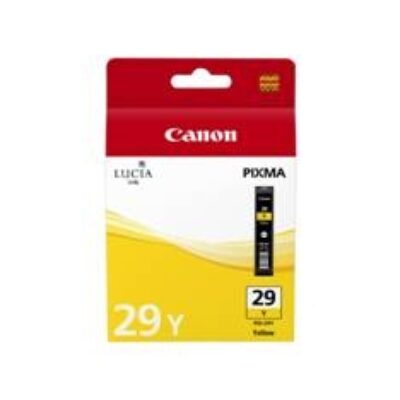 Cartucho tinta canon pgi – 29y amarillo pixma pro 1