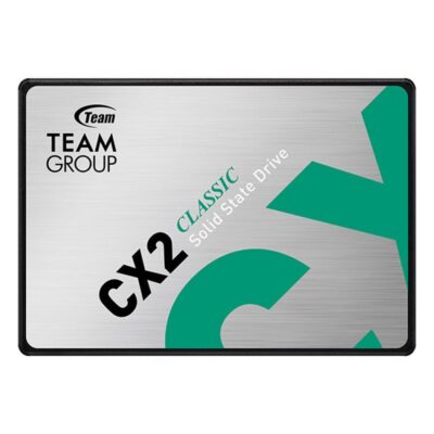 Disco duro 2.5 pulgadas ssd 256gb sata3 teamgroup cx2 l: 520mb – s e: 430mb – s t253x6256g0c101