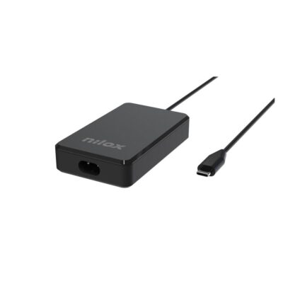 Cargador gan nilox para portatil 90w usb tipo c
