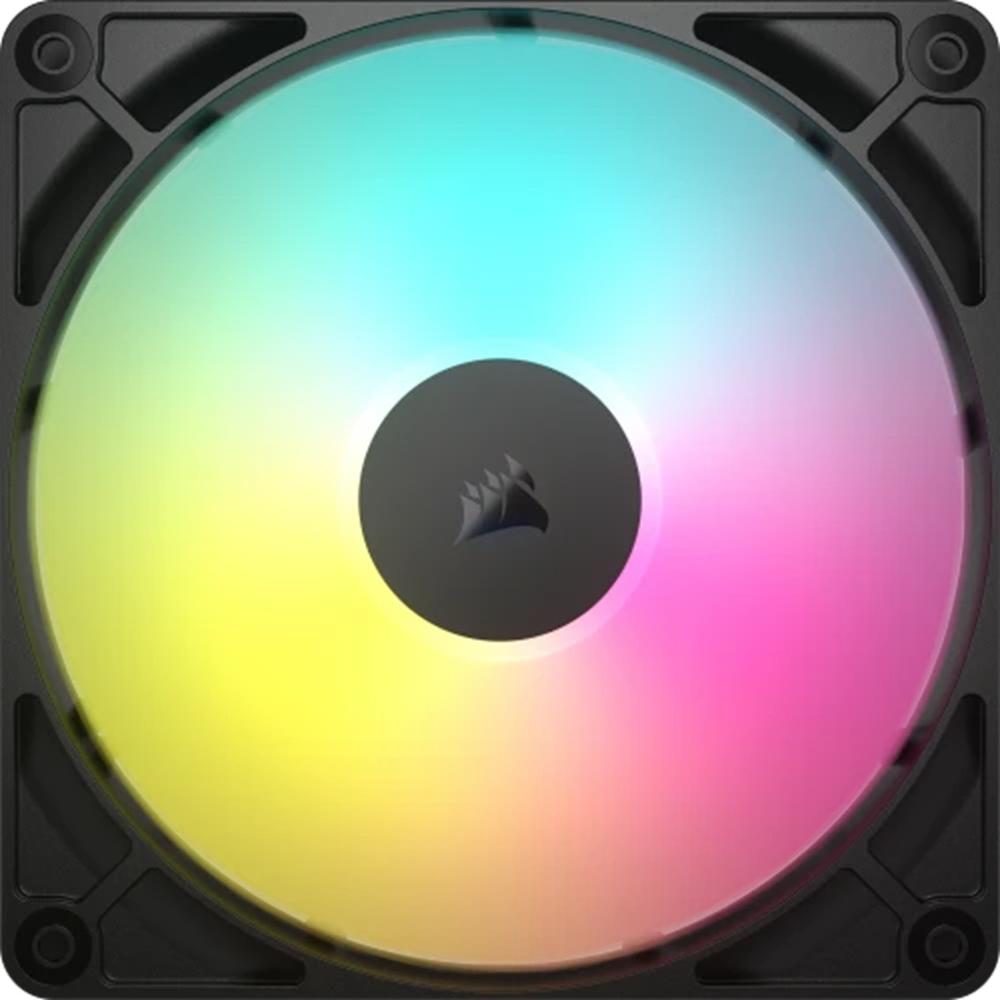 Ventilador caja corsair rs140 gaming argb 140mm negro