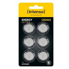 Pila boton intenso cr 2032 6er blister
