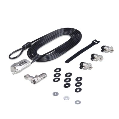 Kit cable seguridad startech para portatil 3m clave