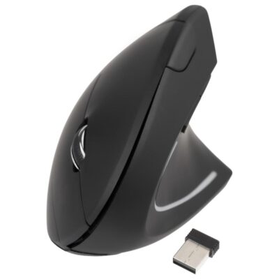 Raton vertical inalambrico tooq tqmwg – 1104 – b negro